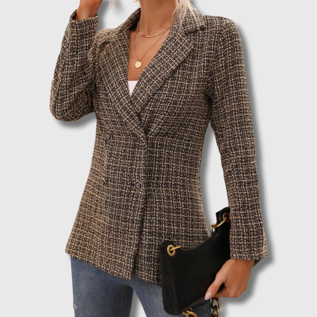 Sabine - Women's Tweed Chic Blazer Limited Edition