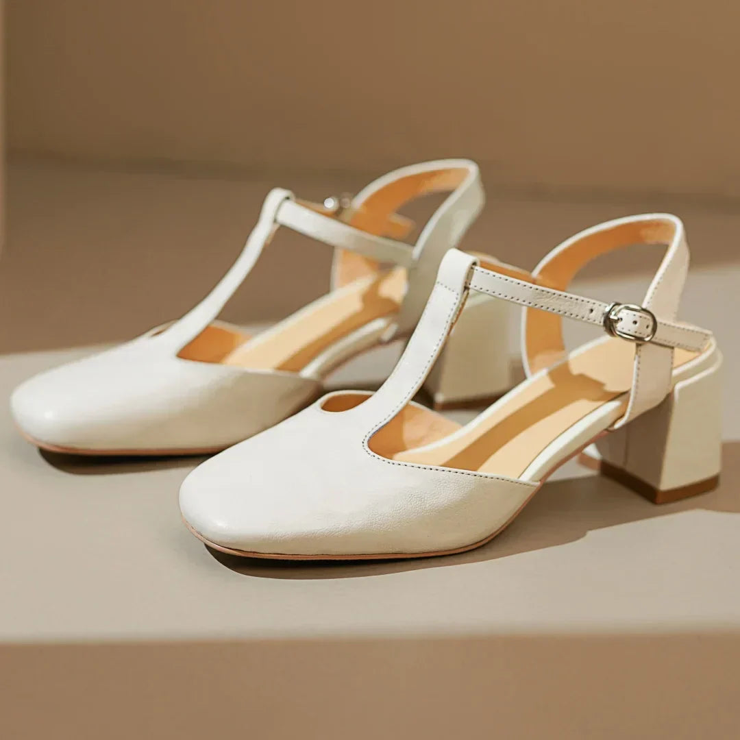 Nicoly - Leather Mary Janes - Elegant and Comfortable Shoes for Every Occasion