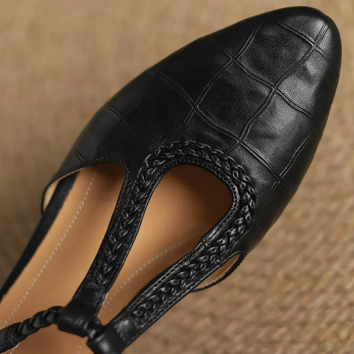 Gerda - Leather Mary Janes - Elegant and Comfortable for Your Special Days