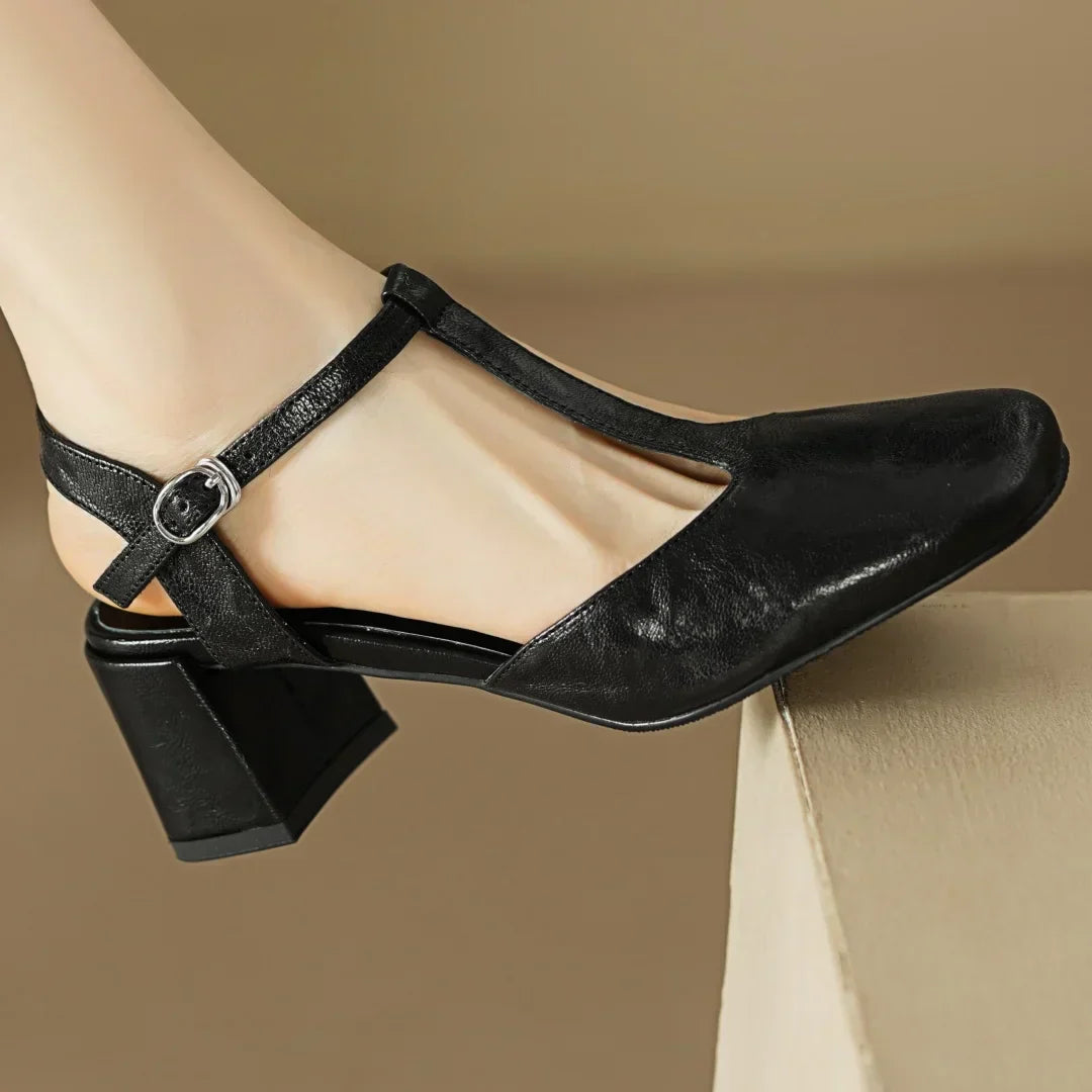Nicoly - Leather Mary Janes - Elegant and Comfortable Shoes for Every Occasion
