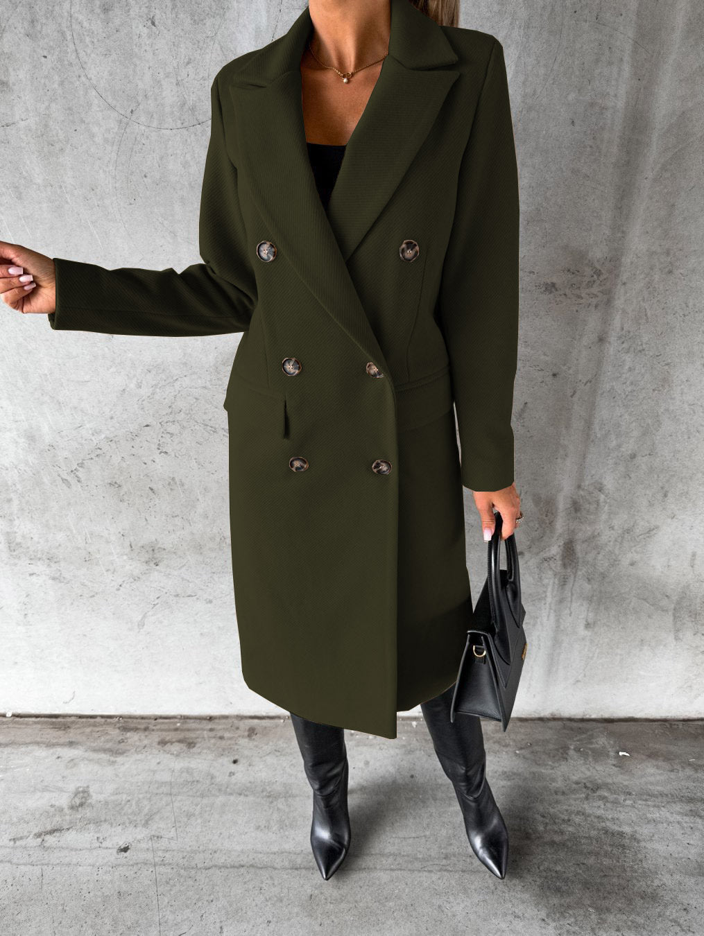 Katey – Timeless Long Coat