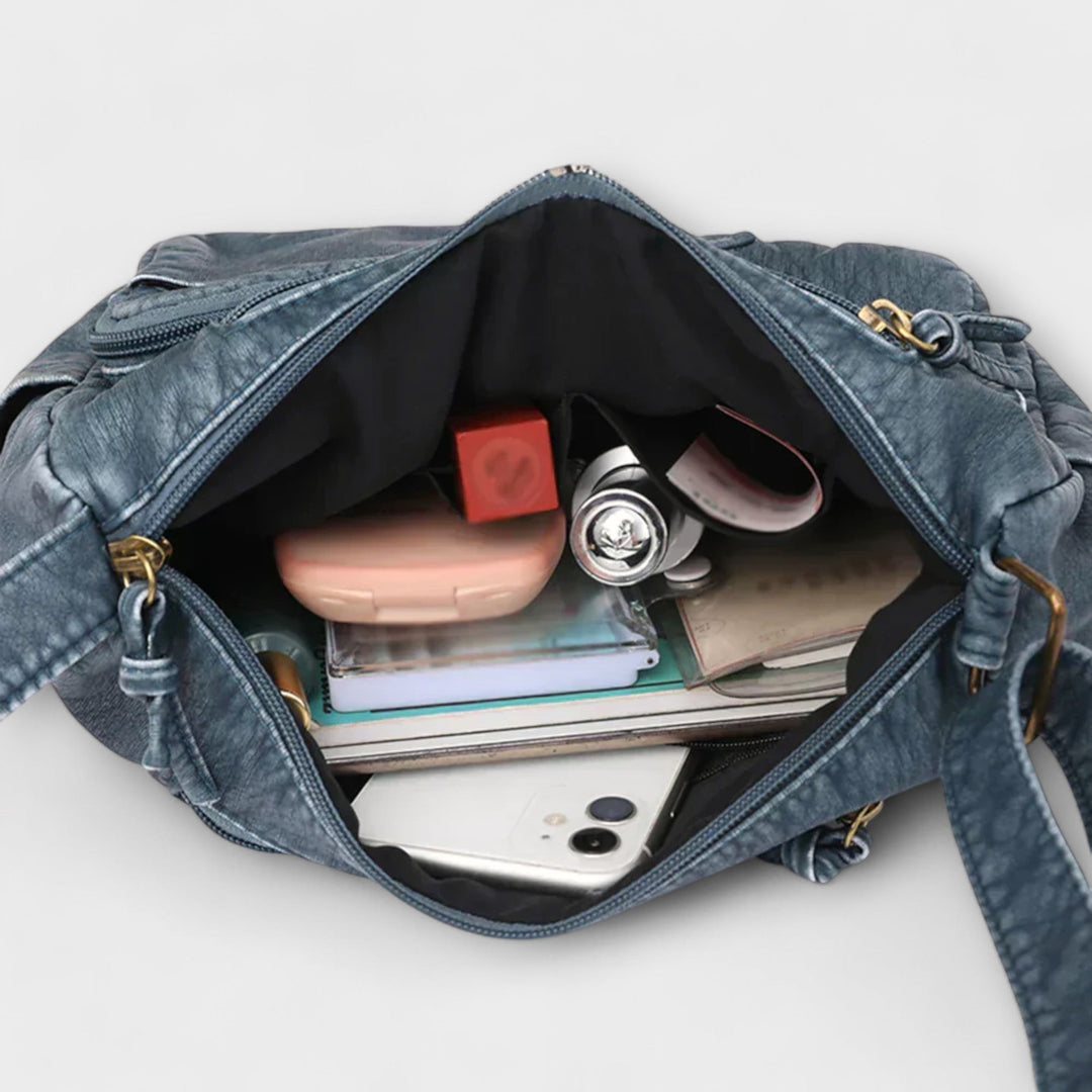 Vera - Old-School Leather Bag