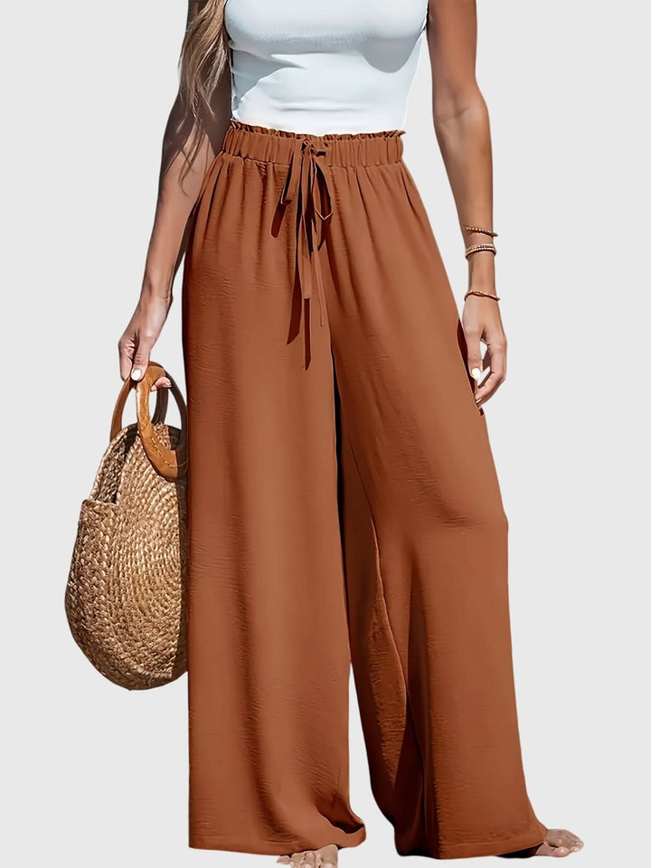 Seraphina | Elegant High-Waisted Wide-Leg Pants
