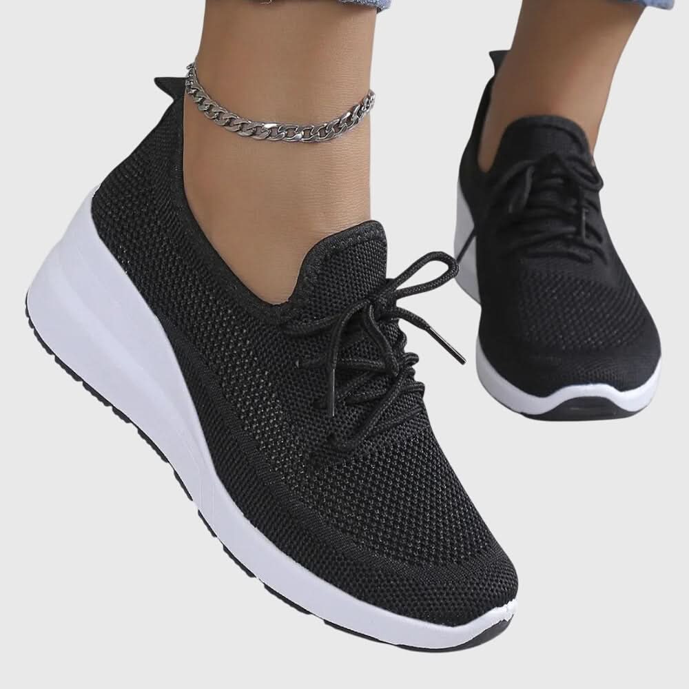 Serena - Trendy ademende wig schoenen voor dames