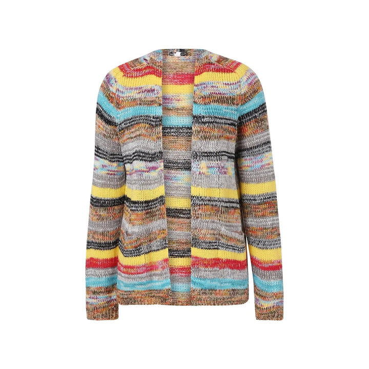 Beth - Vibrant Multicoloured Cardigan