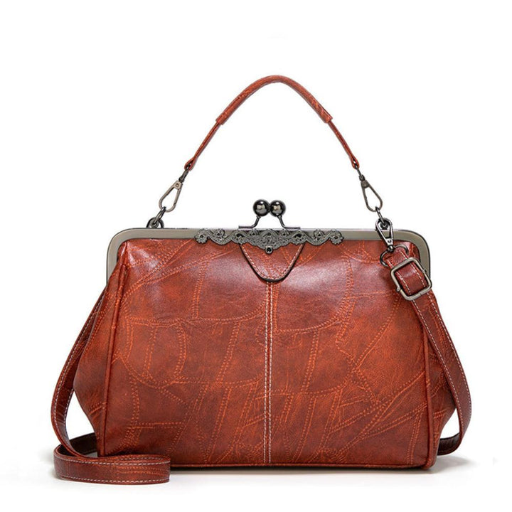 Mila | Timeless Vintage Bag with Elegant Saddle Strap Closure