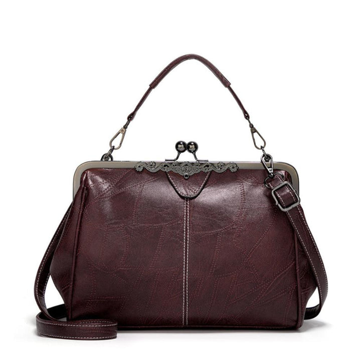 Mila | Timeless Vintage Bag with Elegant Saddle Strap Closure