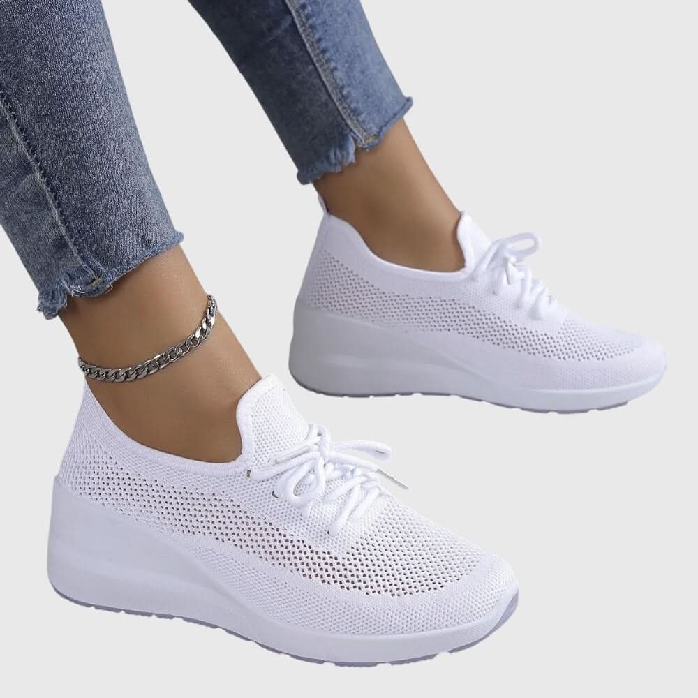 Serena - Trendy ademende wig schoenen voor dames