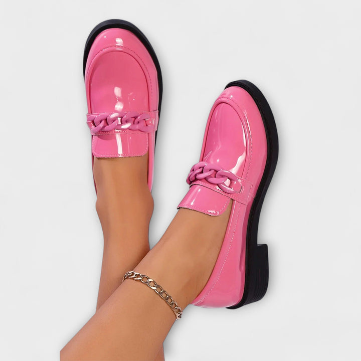 Deanne - Tea Pot Shape Casual Shoes, Loafers