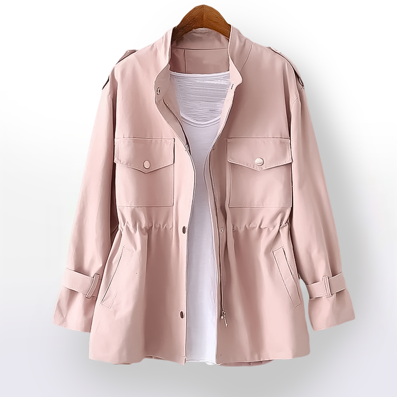 Cerelia - Trench Coat  Stylish Casual Look with Luxurious