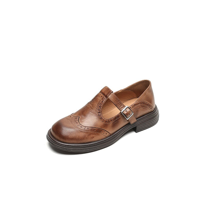 Regina - Leather Mary Janes - Elegant and Comfortable Shoes for Every Occasion