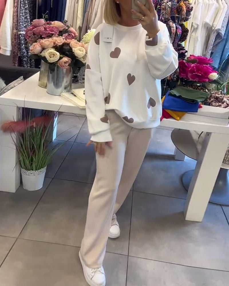 Abigail – Sweet Heart-Design Pullover