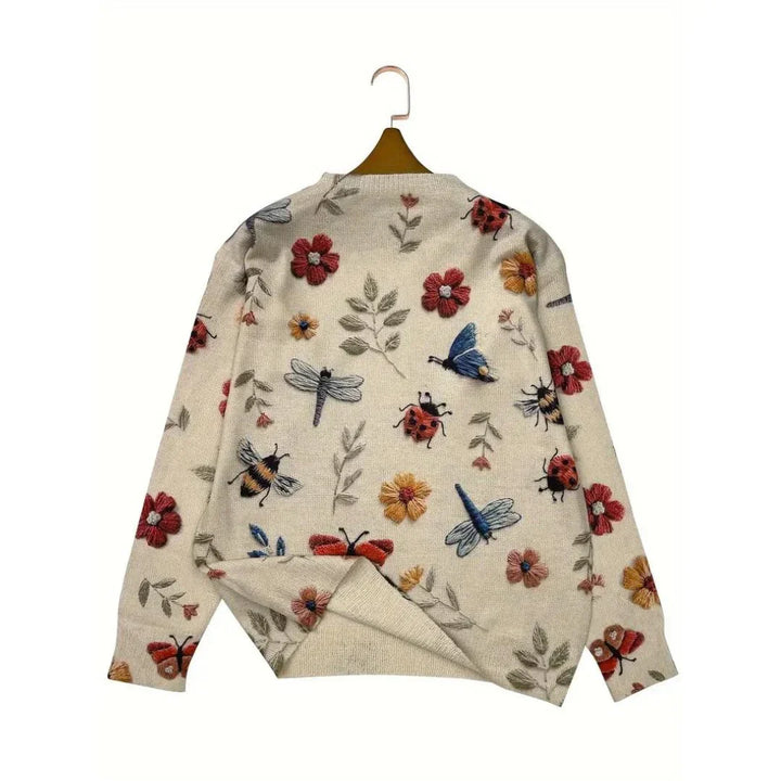 Esme - Garden Print Sweater