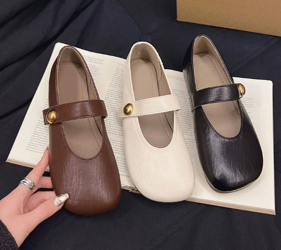 Margareta - Leather Mary Janes - Elegant and Comfortable Children's Shoes
