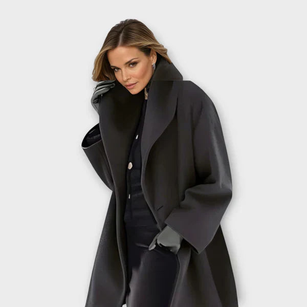 Demelza - Coat with Minimalist Design