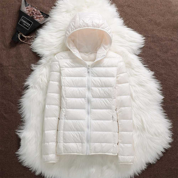 Roswitha | New Winter Jacket with White Duck Feathers