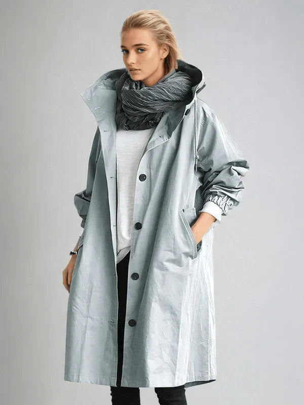 Morgan – Elegant Waterproof Trench Coat