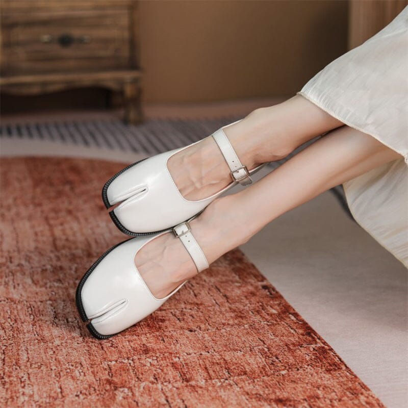 Kathrine - Leather Mary Janes - Elegant and comfortable shoes for every occasion