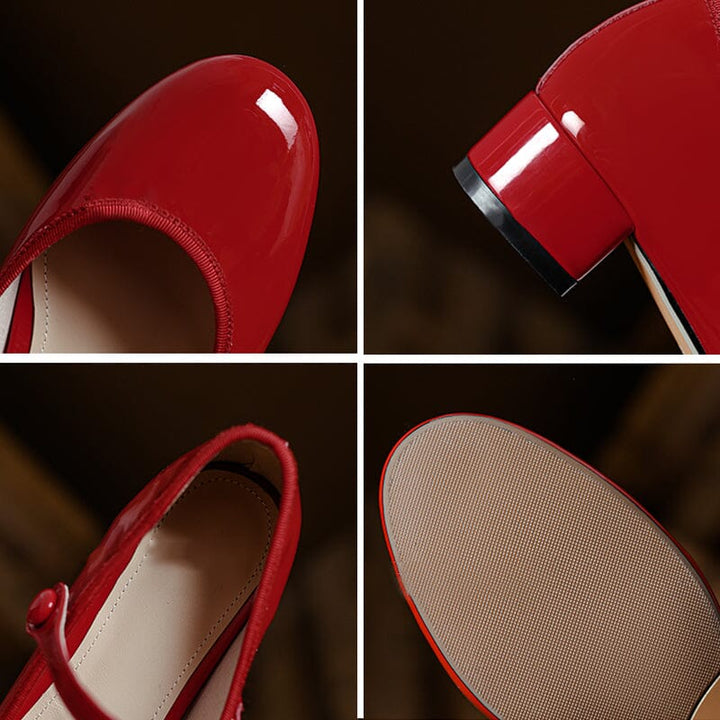 Liah - Leather Mary Janes Elegant and Comfortable for Women