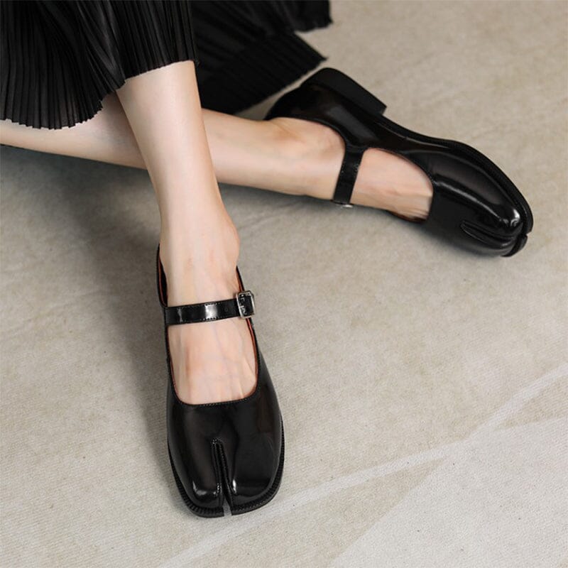Kathrine - Leather Mary Janes - Elegant and comfortable shoes for every occasion
