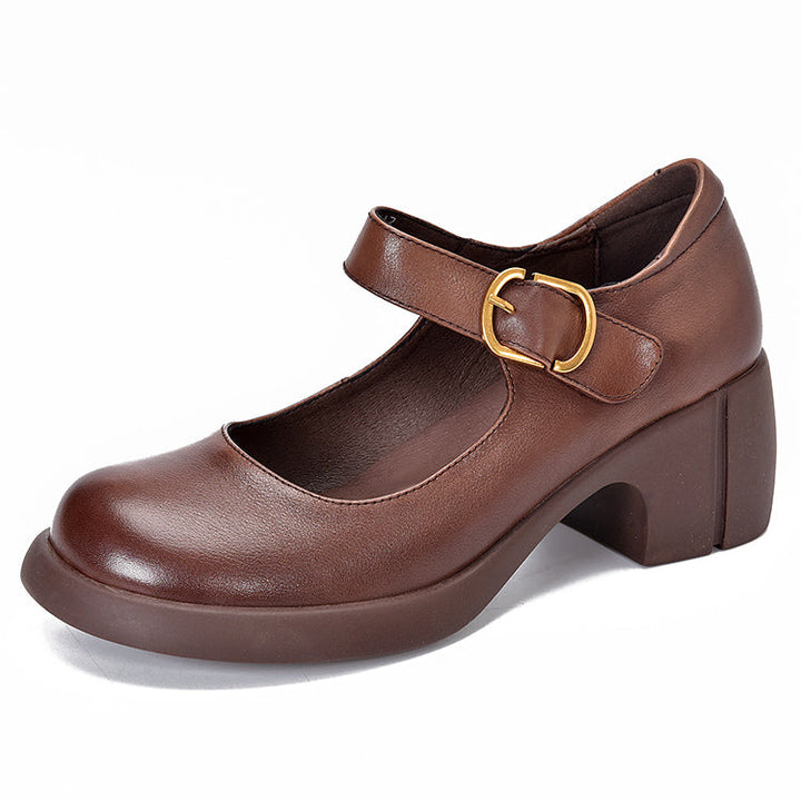 Marieli - Leather Mary Janes - Comfort and Style for Every Day