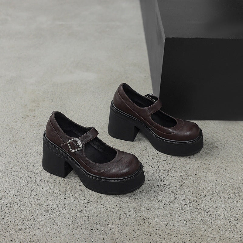 Adrienne - Elegant Leather Pumps – Comfort and Style Without Compromise