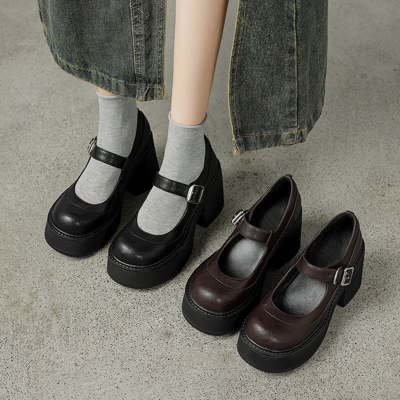 Adrienne - Elegant Leather Pumps – Comfort and Style Without Compromise