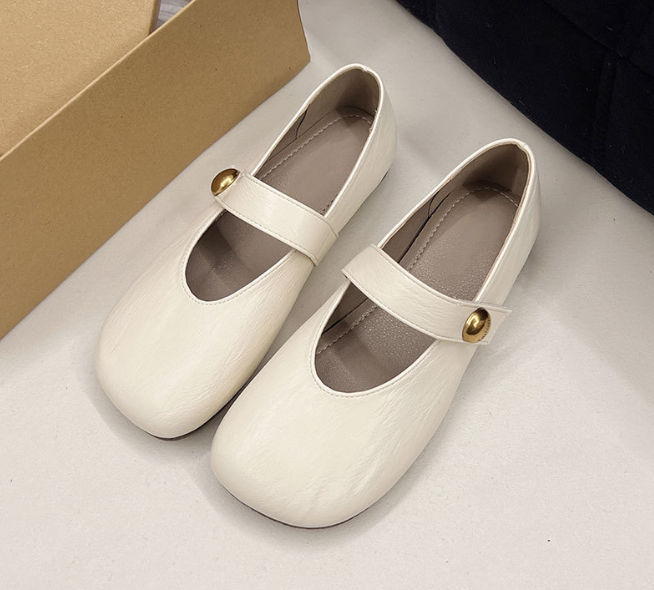 Margareta - Leather Mary Janes - Elegant and Comfortable Children's Shoes