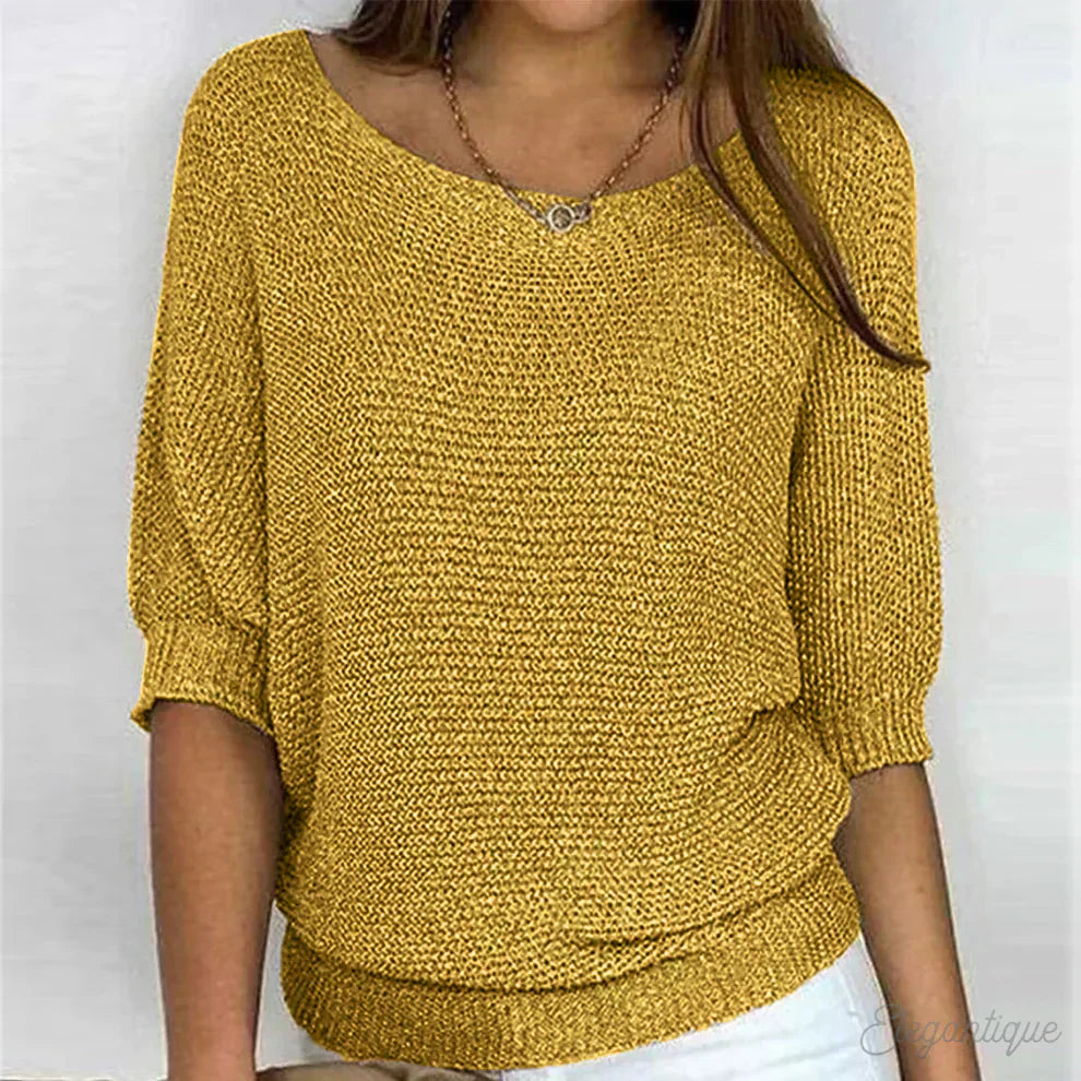 Nadya - Cozy Loose-Knit Sweater