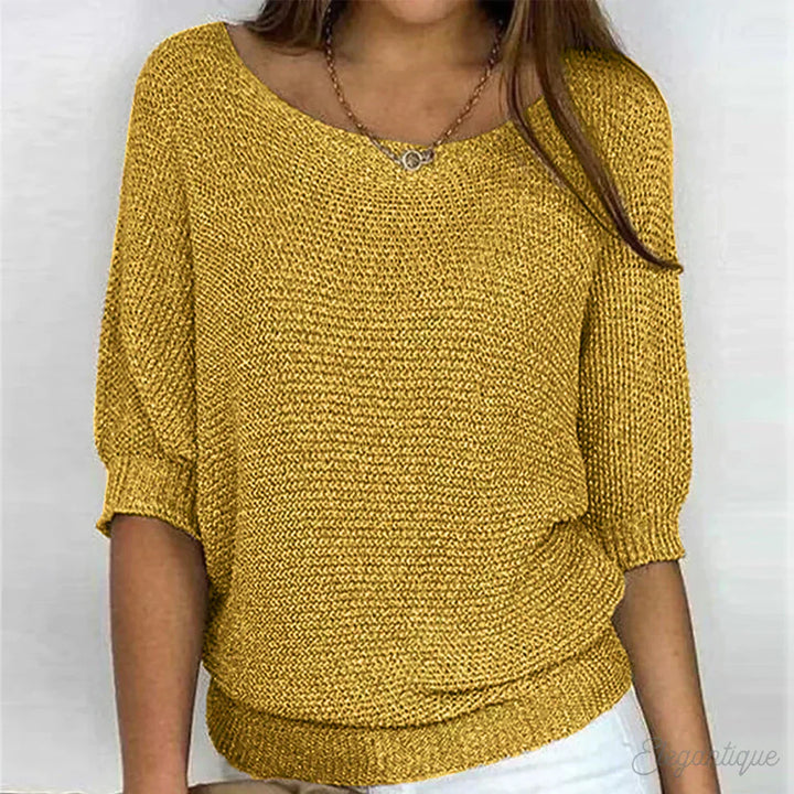 Nadya - Cozy Loose-Knit Sweater