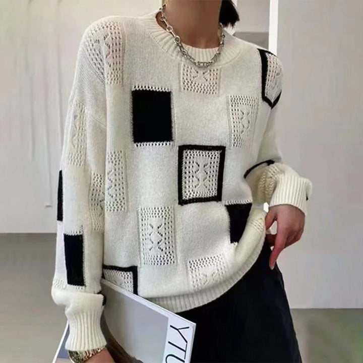 Odessa - Relaxed Geometric Sweater