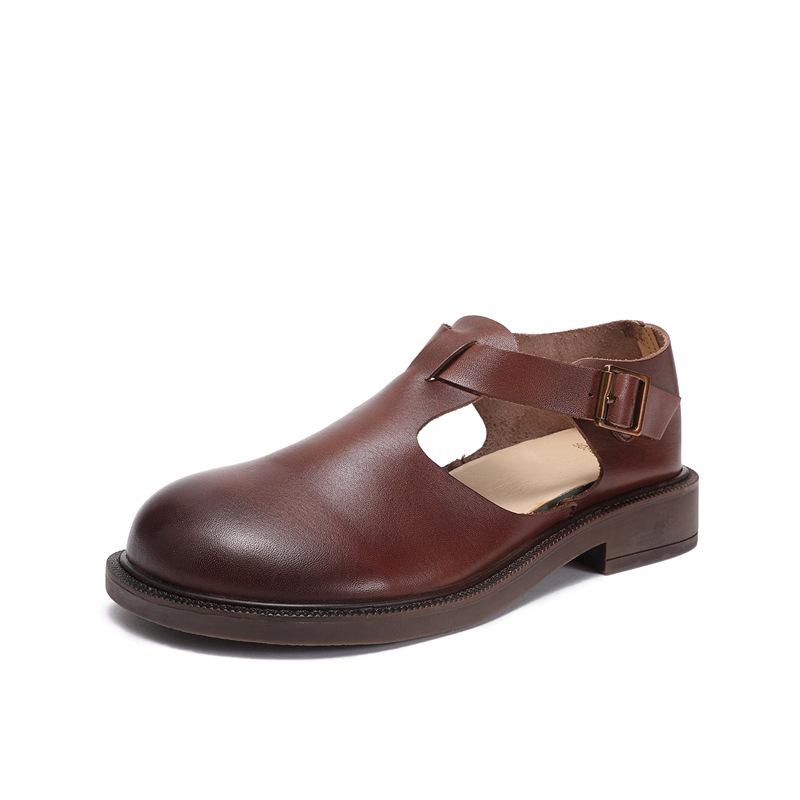 Olly - Leather Mary Janes - Stylish and Comfortable Women's Shoes