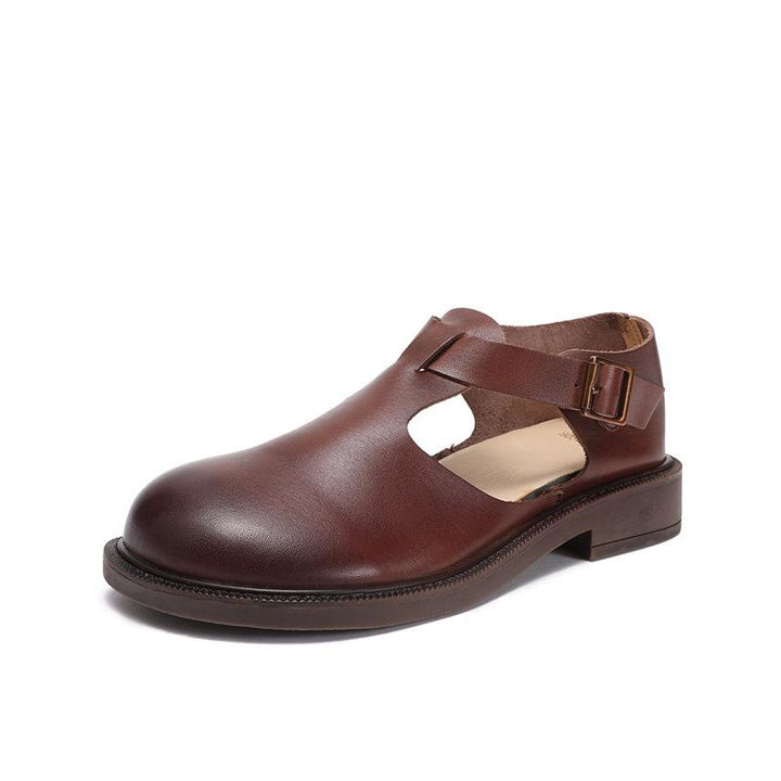 Olly - Leather Mary Janes - Stylish and Comfortable Women's Shoes