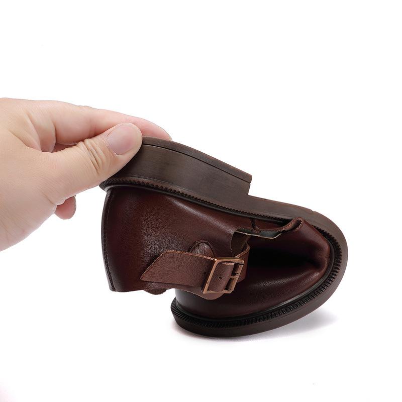 Olly - Leather Mary Janes - Stylish and Comfortable Women's Shoes