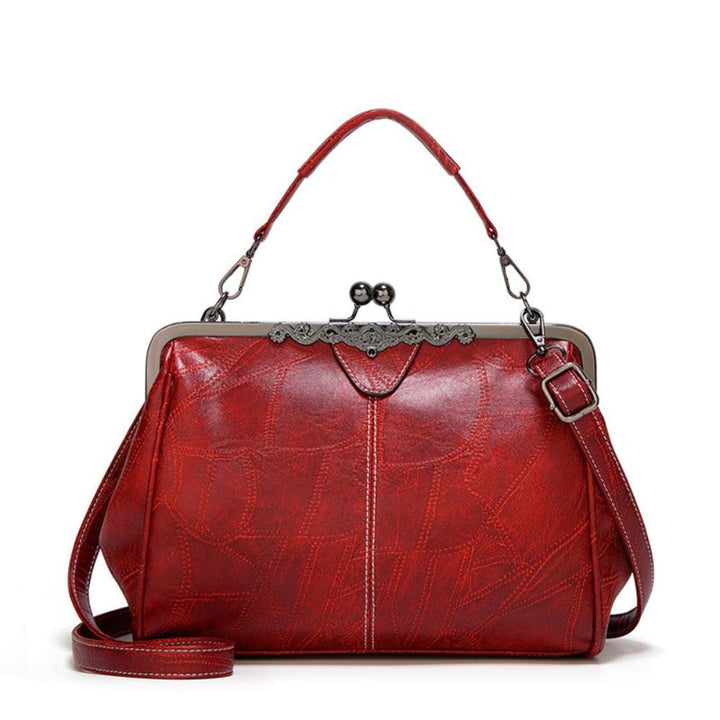 Mila | Timeless Vintage Bag with Elegant Saddle Strap Closure