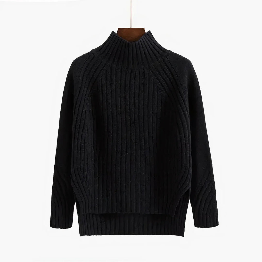 Zoey - Cozy Ribbed Turtleneck