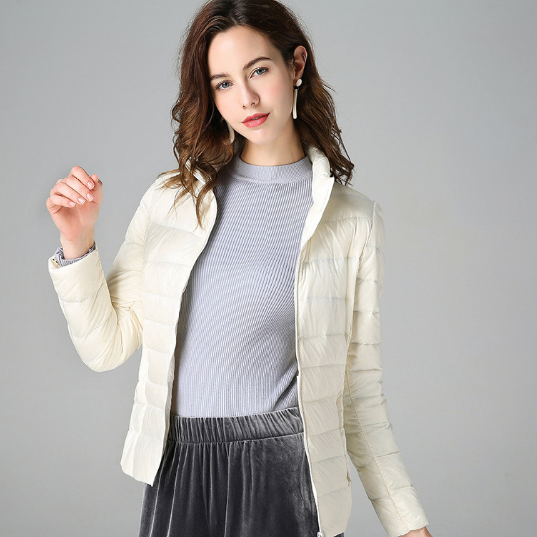 Theresia | New Ultra-Lightweight Winter Jacket with White Duck Down