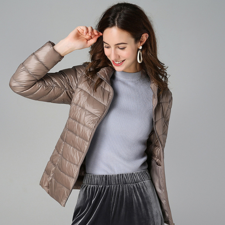 Theresia | New Ultra-Lightweight Winter Jacket with White Duck Down
