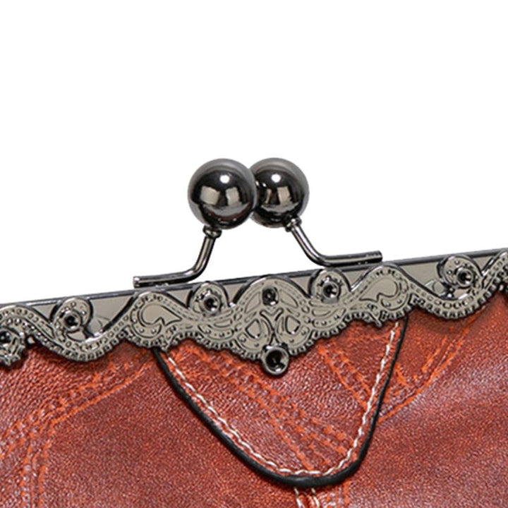 Mila | Timeless Vintage Bag with Elegant Saddle Strap Closure