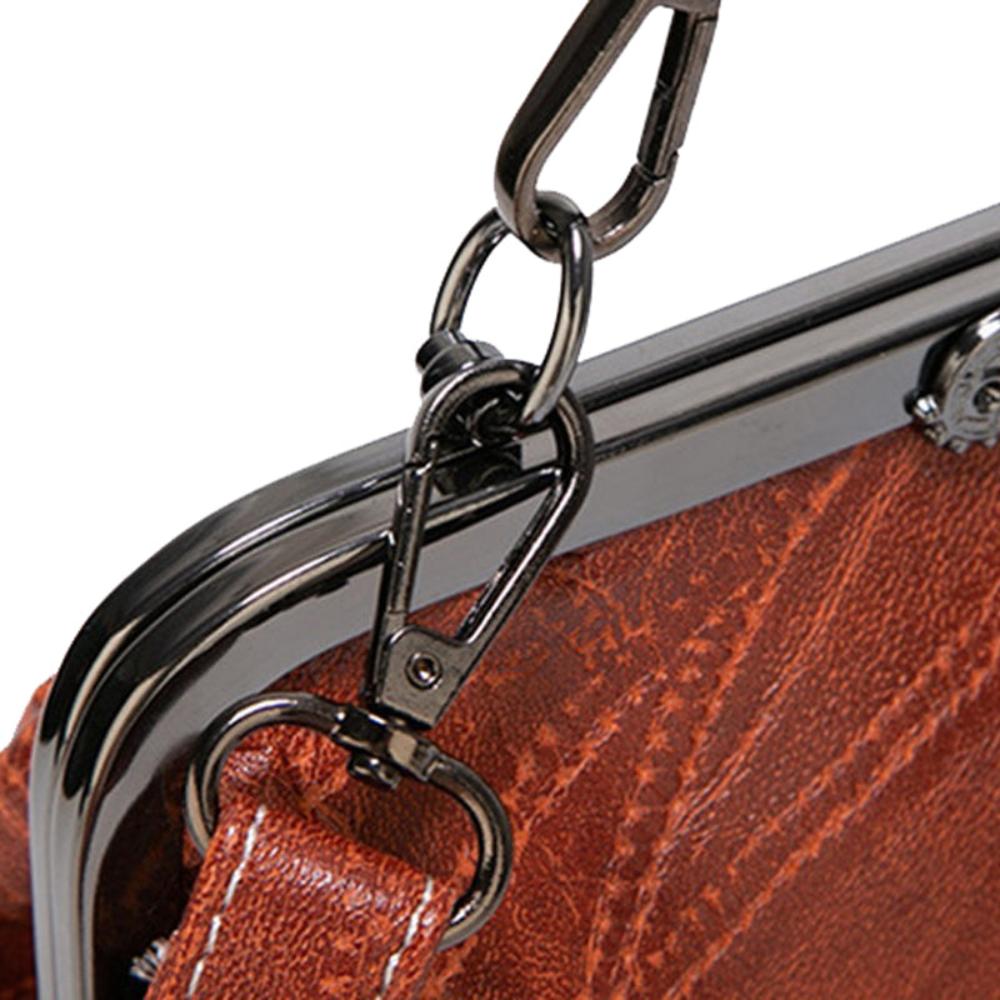 Mila | Timeless Vintage Bag with Elegant Saddle Strap Closure