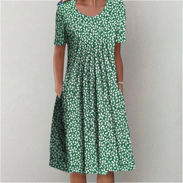 Aleana – Stylish Summer Flower Dress