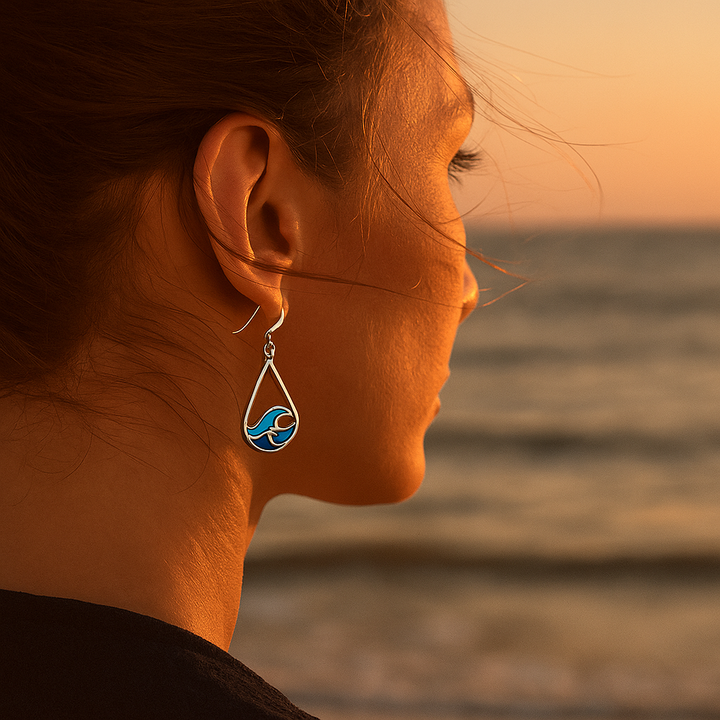 Roxy | Wavy Water Earrings