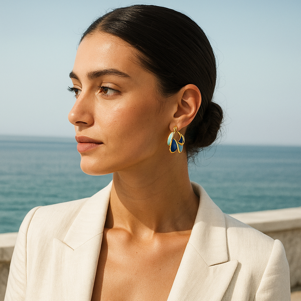 Brenda | Enamel Morning Waves