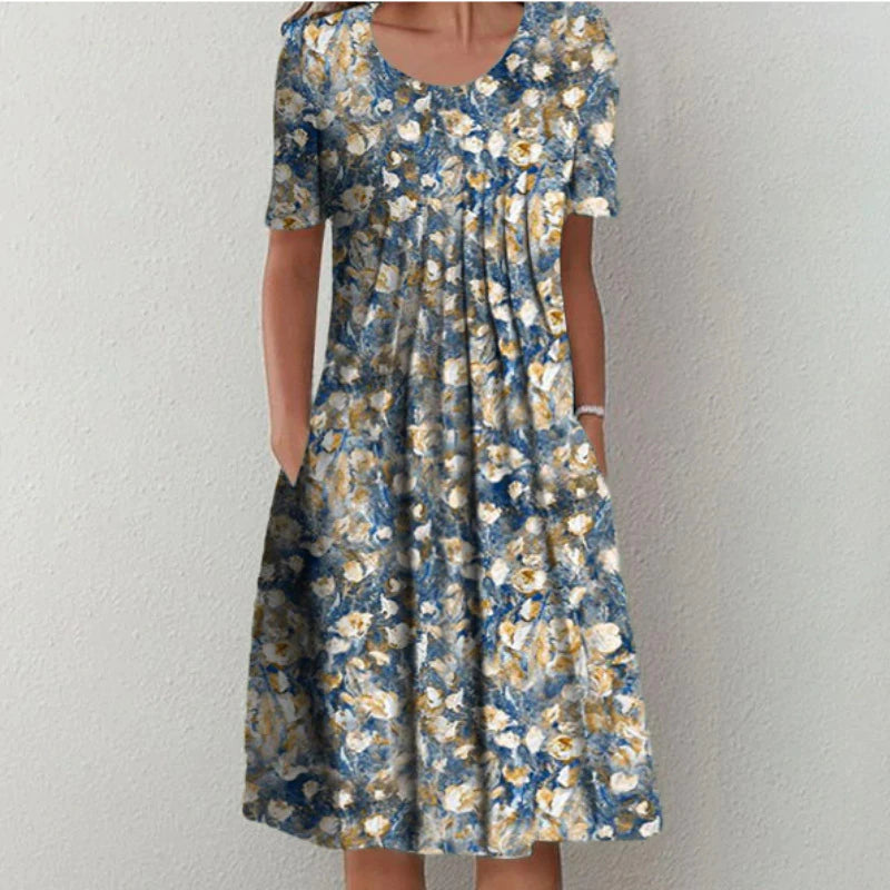 Aleana – Stylish Summer Flower Dress
