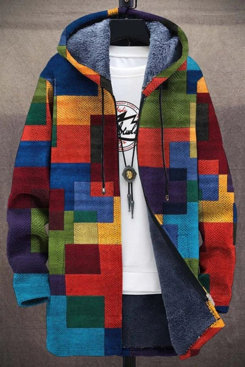 Beatrix – Elegant Patterned Cardigan