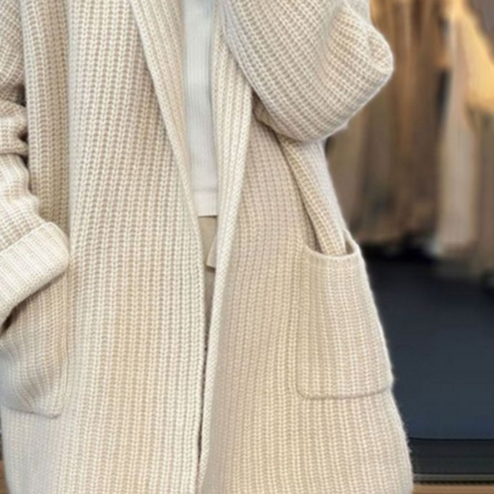 Irene – Elegant Open Knit Cardigan