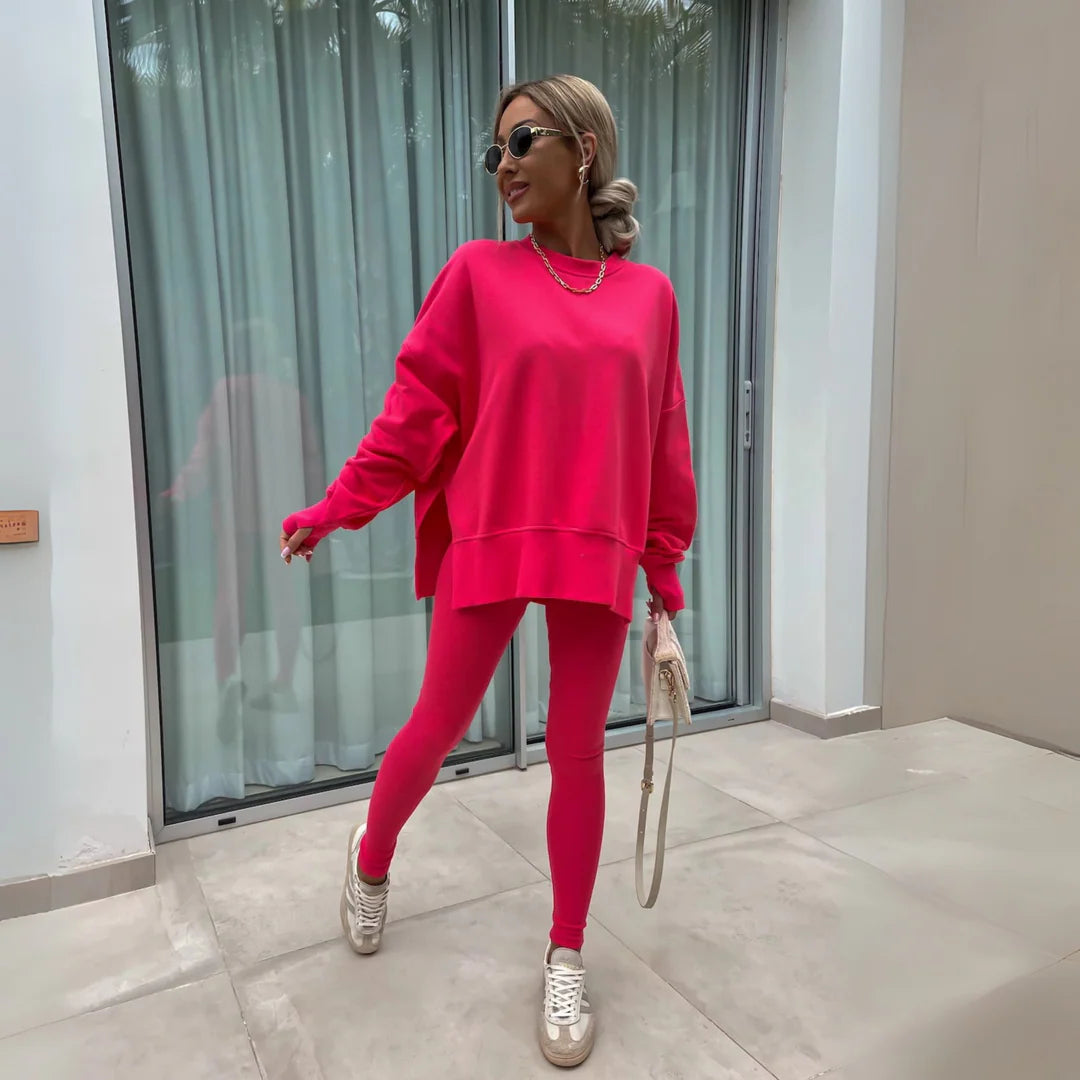 Ada – Relaxed Long Sleeve Lounge Set