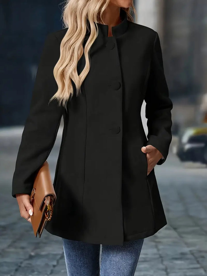 Kristin – Elegant Long Blazer-Style Jacket