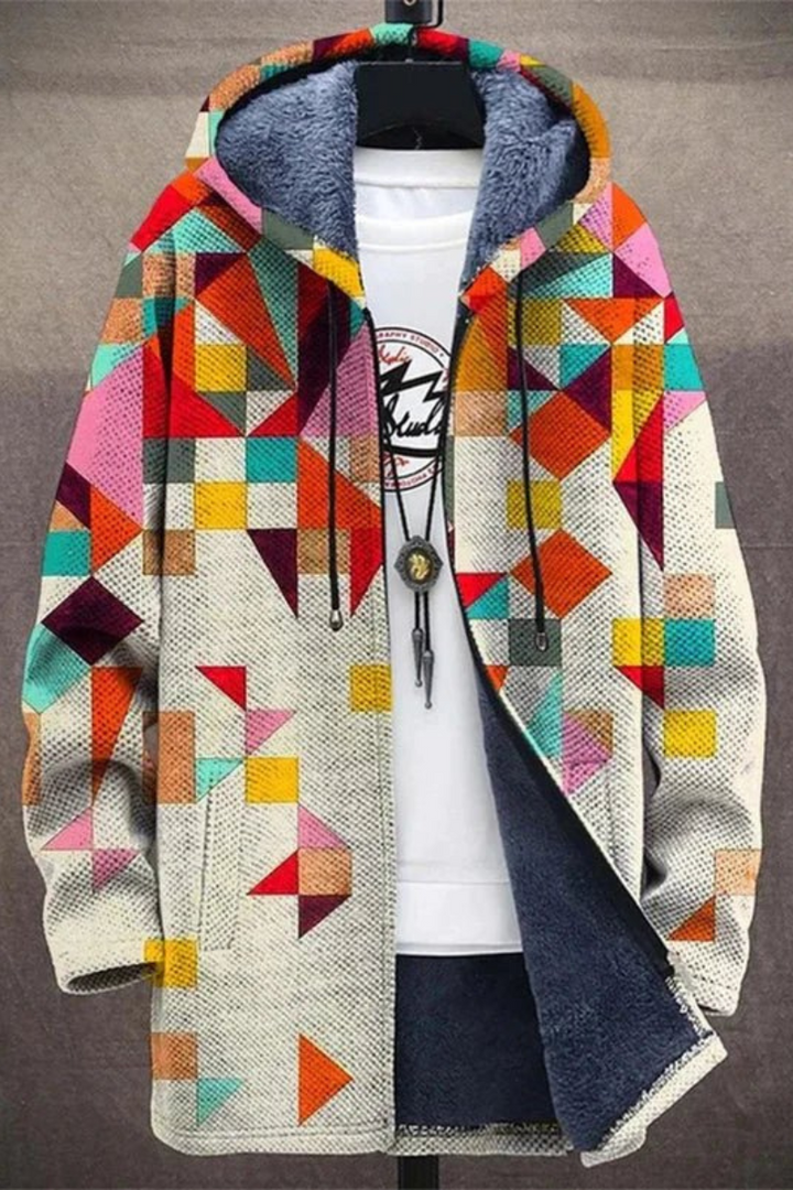 Beatrix – Elegant Patterned Cardigan