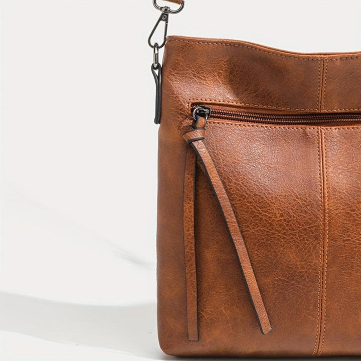 Lina | Vintage Checkered Shoulder Bag